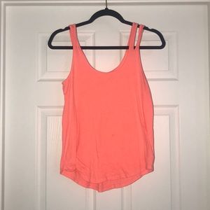 Neon Orange Tank Top